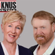 Conservative radio hosts Julie Hayden and Chuck Bonniwell.